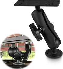 Aluminum Fish Finder Mount with C Size 1.5"/38mm Ball For Garmin Lowrance & More