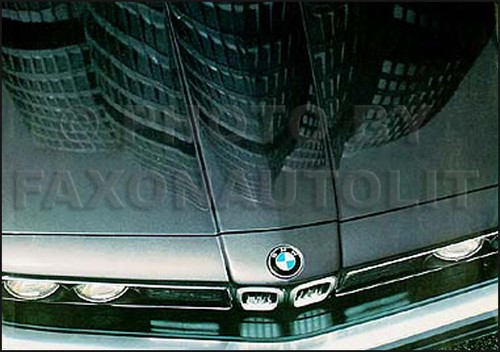 1984 bmw sales brochure - bmw,