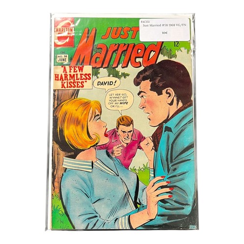 Just married 1968 vg fn - #58, vg/fn