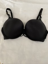 Victoria's Secret 34D Bombshell Plunge/Plongeant  Bra Black