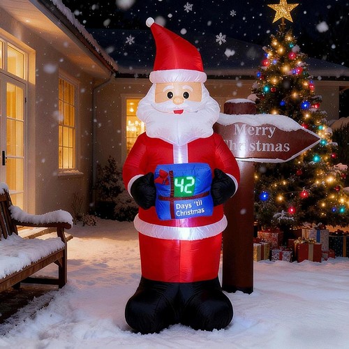 Père noël gonflable 1 - noël, m