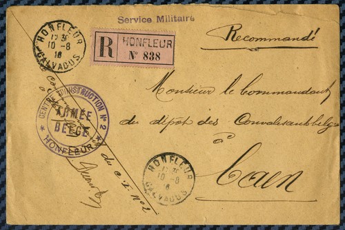 Ww1 armée belge - -, france