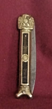 Antique 19th Century Folding Knife-Imperial Eagle-Chatellerault-