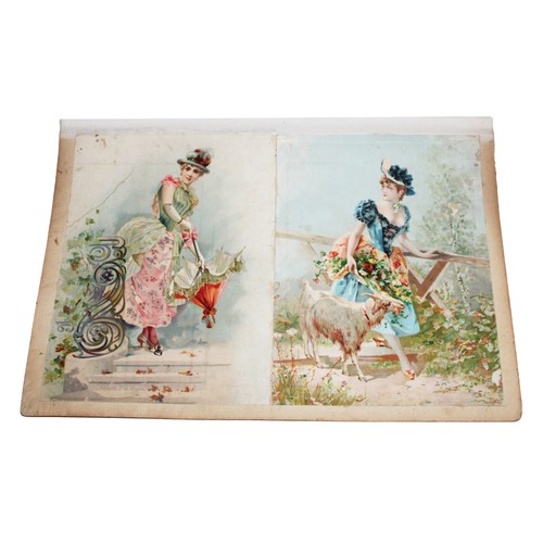 Chromos anciennes deux - chromos, –
