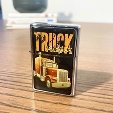 Vintage CHAMP Zippo Style Lighter - Truck The Legend American Truck