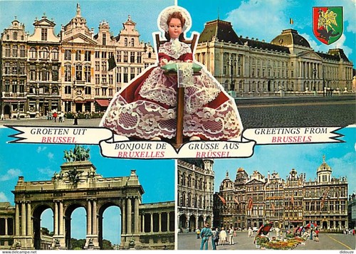 Carte postale belgique - belgique,