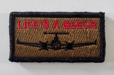 Mini patch Velcro Beechcraft
