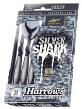 Jeu Flechettes Darts acier Harrows Silver Shark 21g neuf + etui - acier