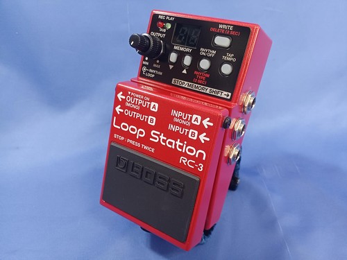 Pédale effets boss 3 - boss, rc-3