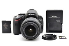Nikon D5100 16.2 MP Digital Camera w/18-55mm AF-S Lens [EXC++] From Japan E2746
