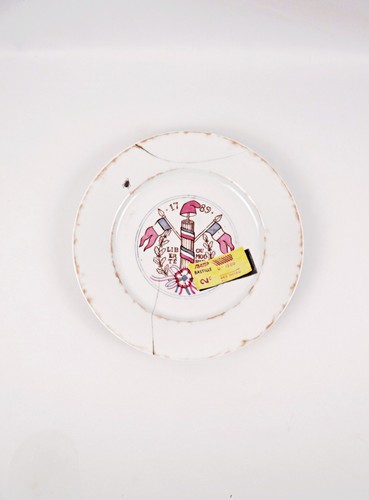 Assiette trompe œil par - trompe,
