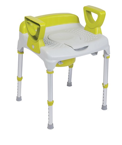 Chaise douche avec seau - de,