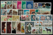 TIMBRES MONACO ANNÉE 1970
