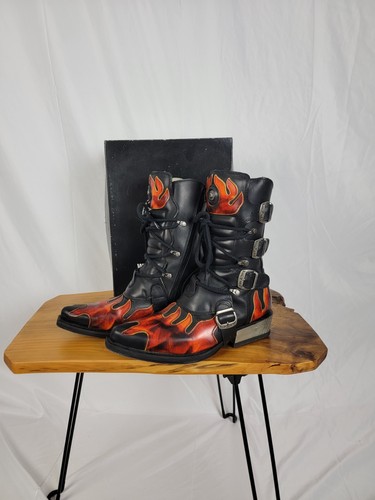 Santiags femme new rock flamme - femme,