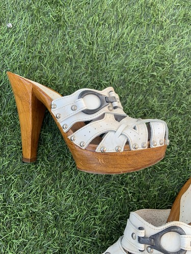 Sabots été bohèmes cuir - sabots,