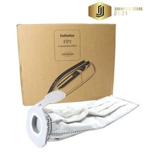 6 Pack Original FP7 Bags for Folletto VK7 Premium Filter 