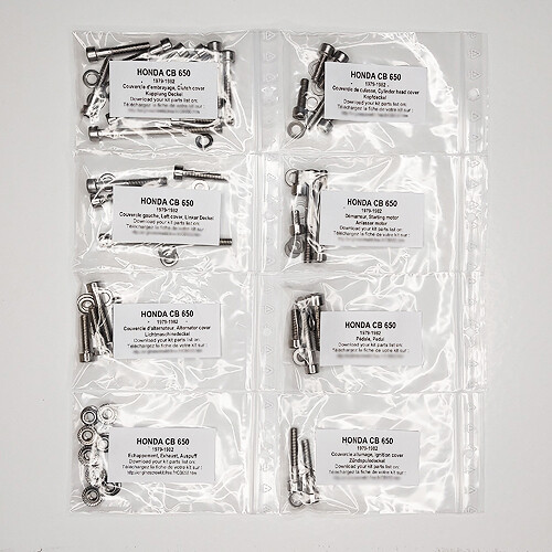 Honda 650 1979 1982 - 1979-1982, kit