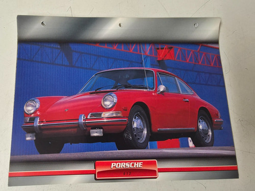 Porsche 912 carte fiche - 912,