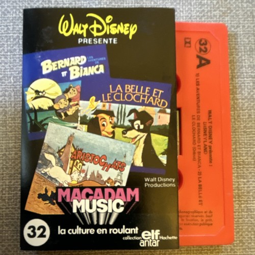 Walt disney cassette - walt,