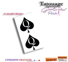 TATOUAGE TEMPORAIRE -Q de