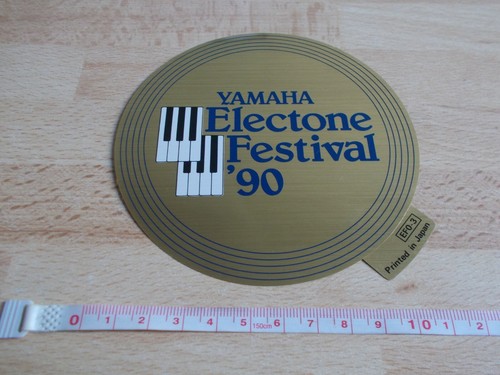 Autocollant yamaha electone - autocollant,