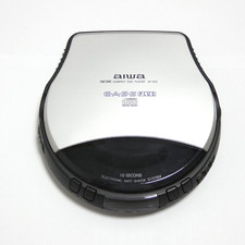 AIWA XP-570 DISCMAN LECTEUR CD PORTABLE VINTAGE AVEC CASQUE AUDIO OCCASION TESTE