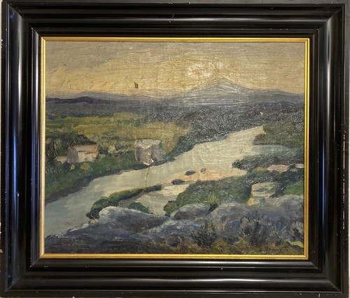 Peinture huile - À, l'huile
