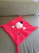 Doudou Plat Bumba Clown ROuge