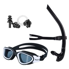 Frontal Tuba de Natation, Adulte Tubas de plongée avec soupape Snorkelling- M...