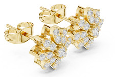 Boucles d'oreilles certifiées