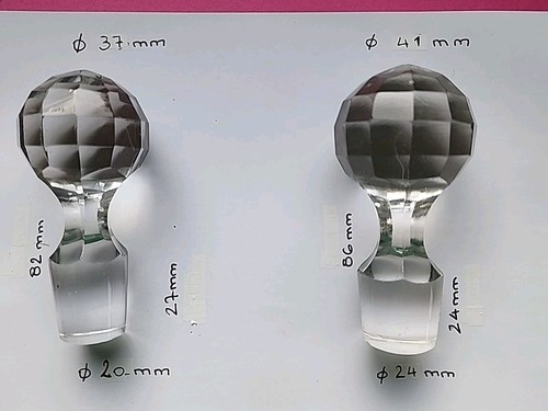 Bouchons carafe cristal - bouchons,