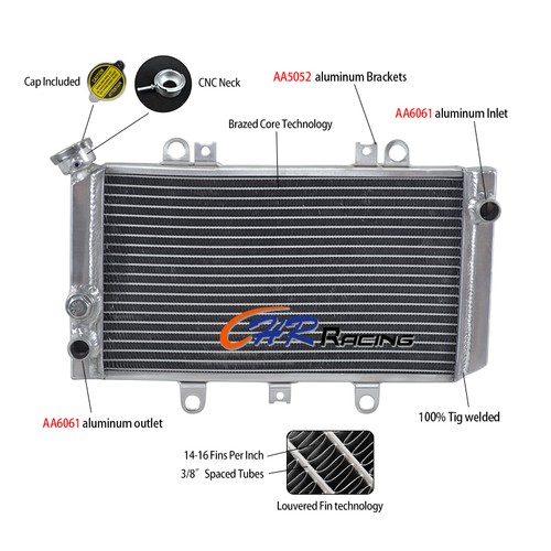 Aluminum radiator for - aluminum,