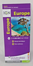 CARTE IGN EUROPE- DECOUVERTE