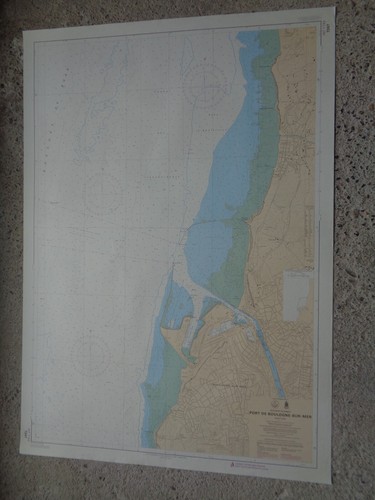 Carte marine port - , de