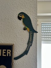 Ancien Perroquet Publicitaire Chocolat Menier