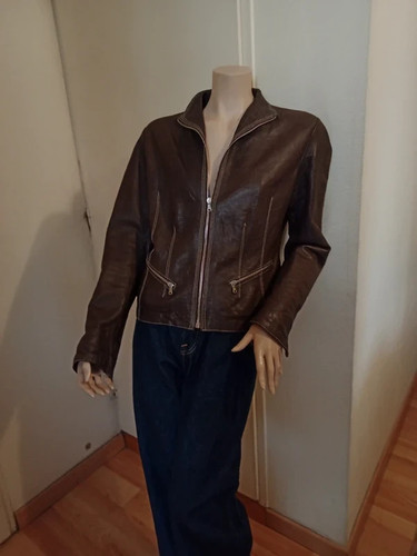 Vintage veste cuir - , palmitessa