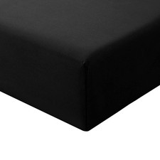 Drap Housse 140x200 Noir -