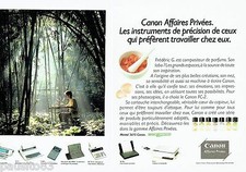 ADVERTISING ADVERTISING 126 1991 Canon (2p) Copier Printer Private Business