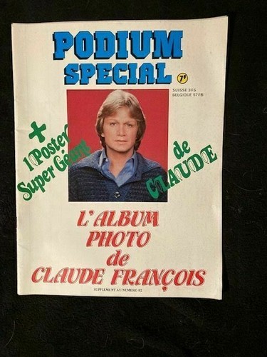 Podium special claude francois - podium/special,