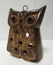 Bougeoir photophore Chouette