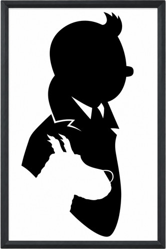 Cadre tintin - cadre,
