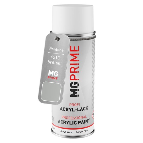 Pantone 421c grey - grey, bombe