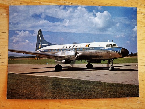Sabena convair 440 metroliner - sabena,