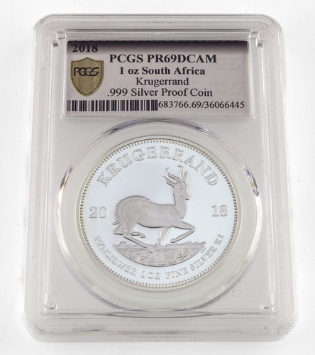 2018 argent krugerrand - 2018, oz.
