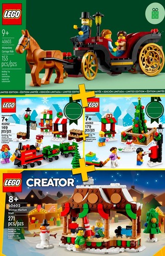 Lego chistmas 40602 40603 - chistmas, #40602,