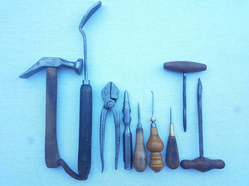 Lot ancien outil - , cordonnier
