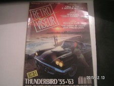 ** Retro Viseur n°44 Bugatti Type 37 1927 / Ford Thunderbird 55 - 63