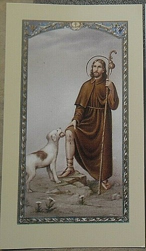 Image pieuse avec prière