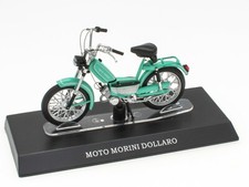 Mobylette MOTO MORINI DOLLARO 1/18 Leo Models Miniature Scooter Moto M007