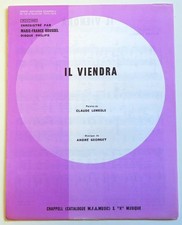 Partition vintage sheet music